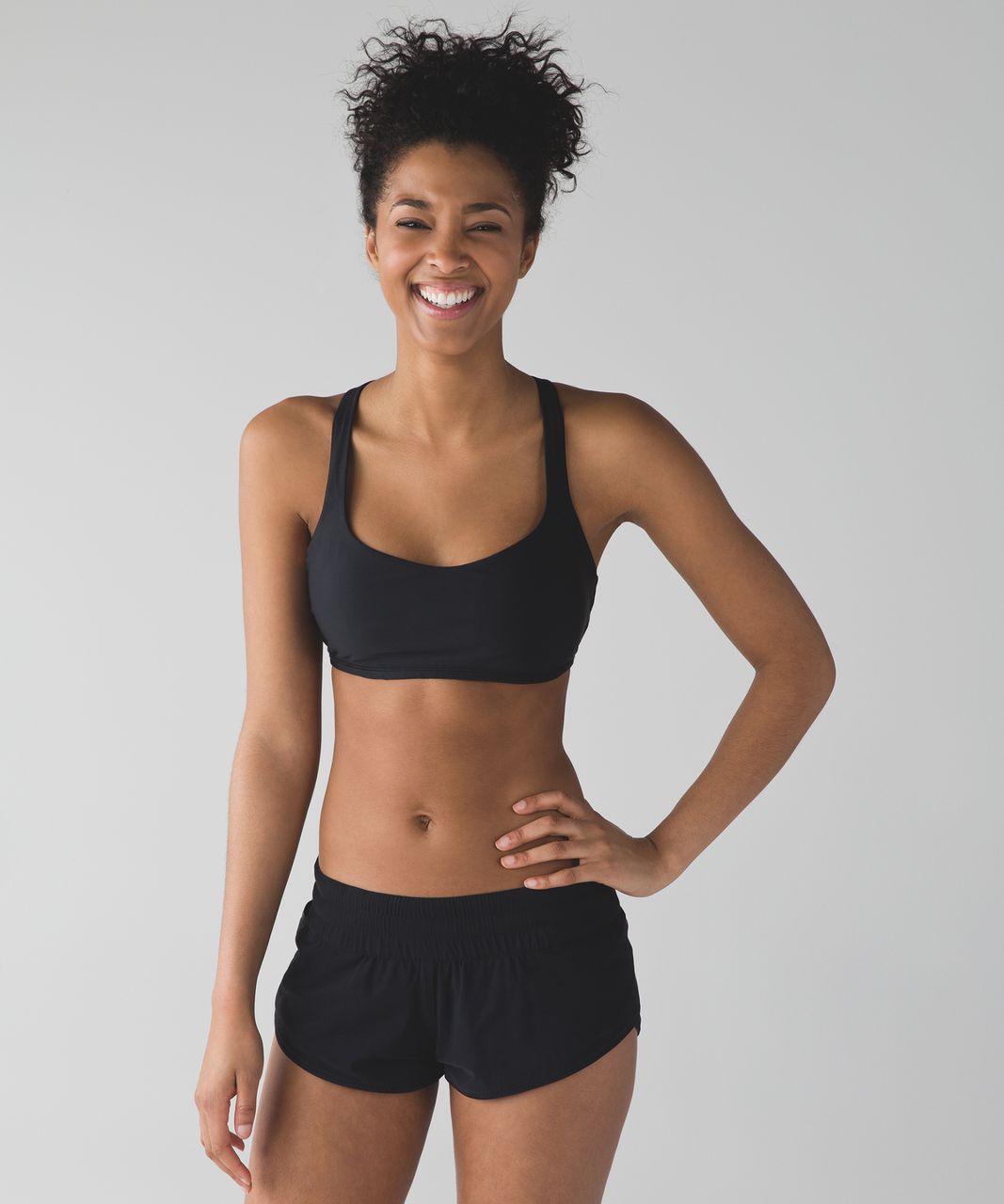 Lululemon Free To Be Bra H2O - Black