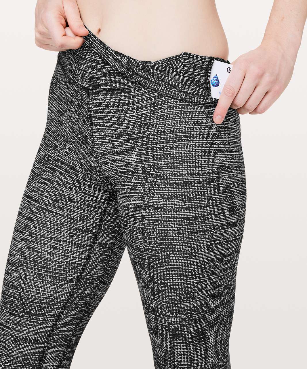 Lululemon Align Pant II *25" - Twillines Ice Grey Black