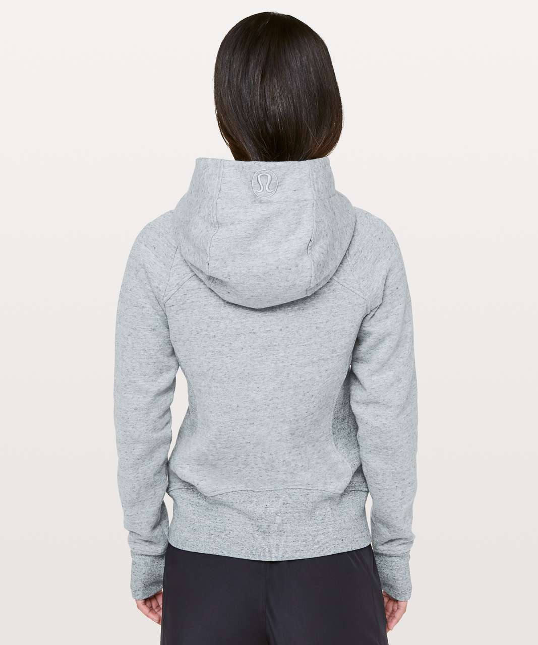 lululemon athletica, Tops, Lululemon Scuba Hoodie Light Cotton  Fleeceheathered Blue Linen