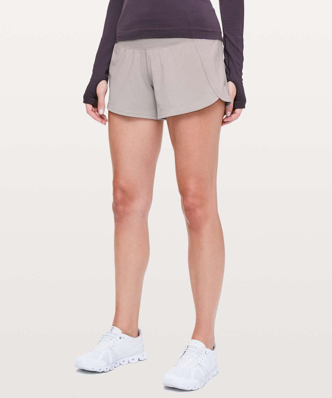 Lululemon Run Times Short II *4 - Dark Chrome - lulu fanatics