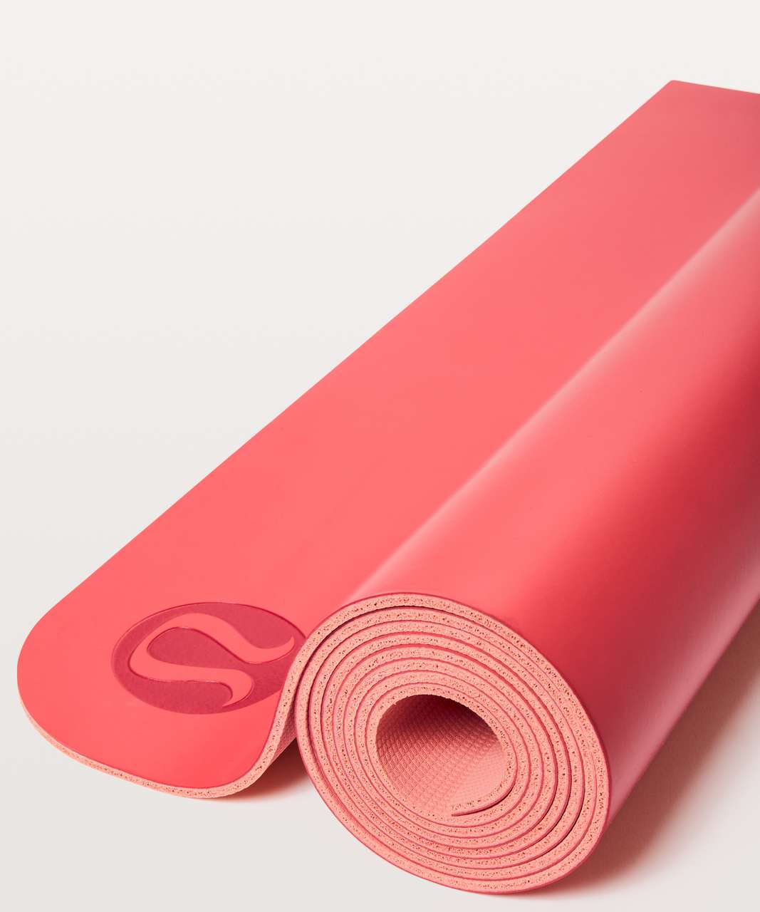 Lululemon The Reversible Mat 3mm - Cape Red / Sunny Coral