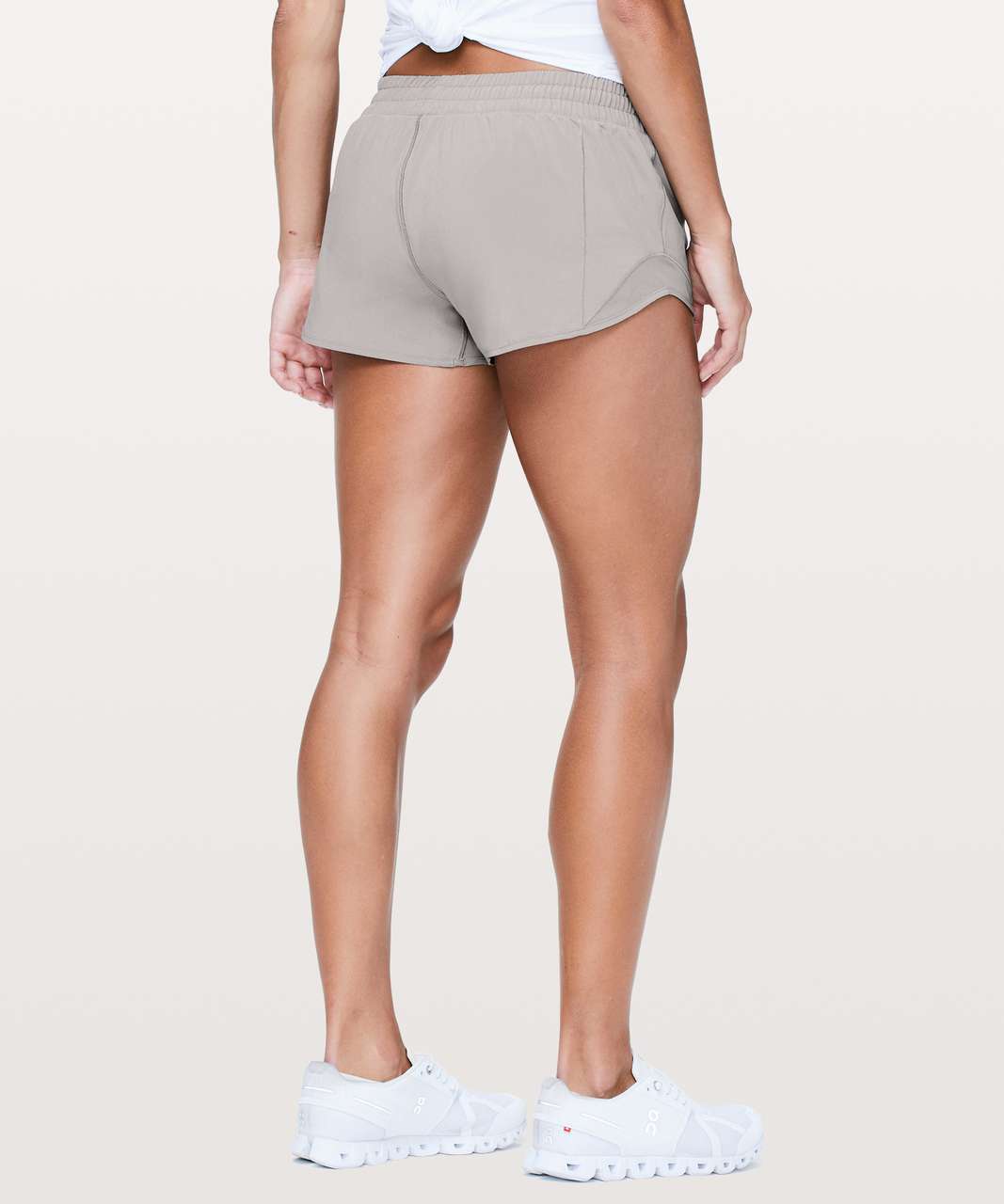 Lululemon Hotty Hot Short II *2.5" - Dark Chrome - lulu fanatics