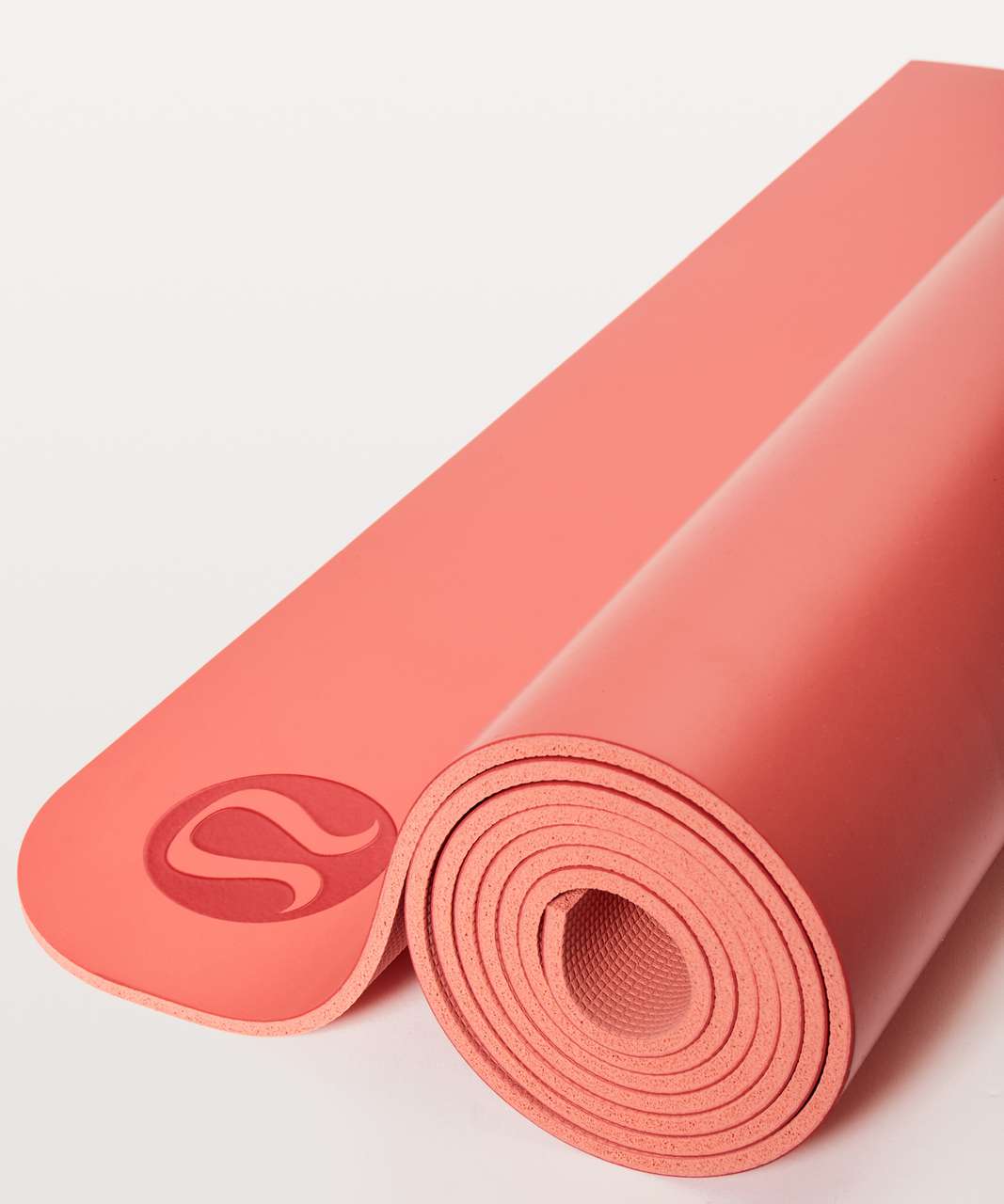 Lululemon The Reversible Mat 5mm - Cape Red / Sunny Coral