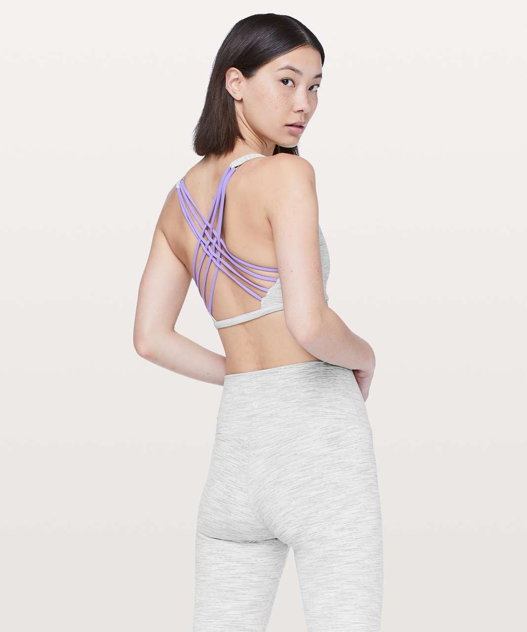 Lululemon Free To Be Bra (Wild) - Wee Are From Space Nimbus Battleship / Enchanted Iris