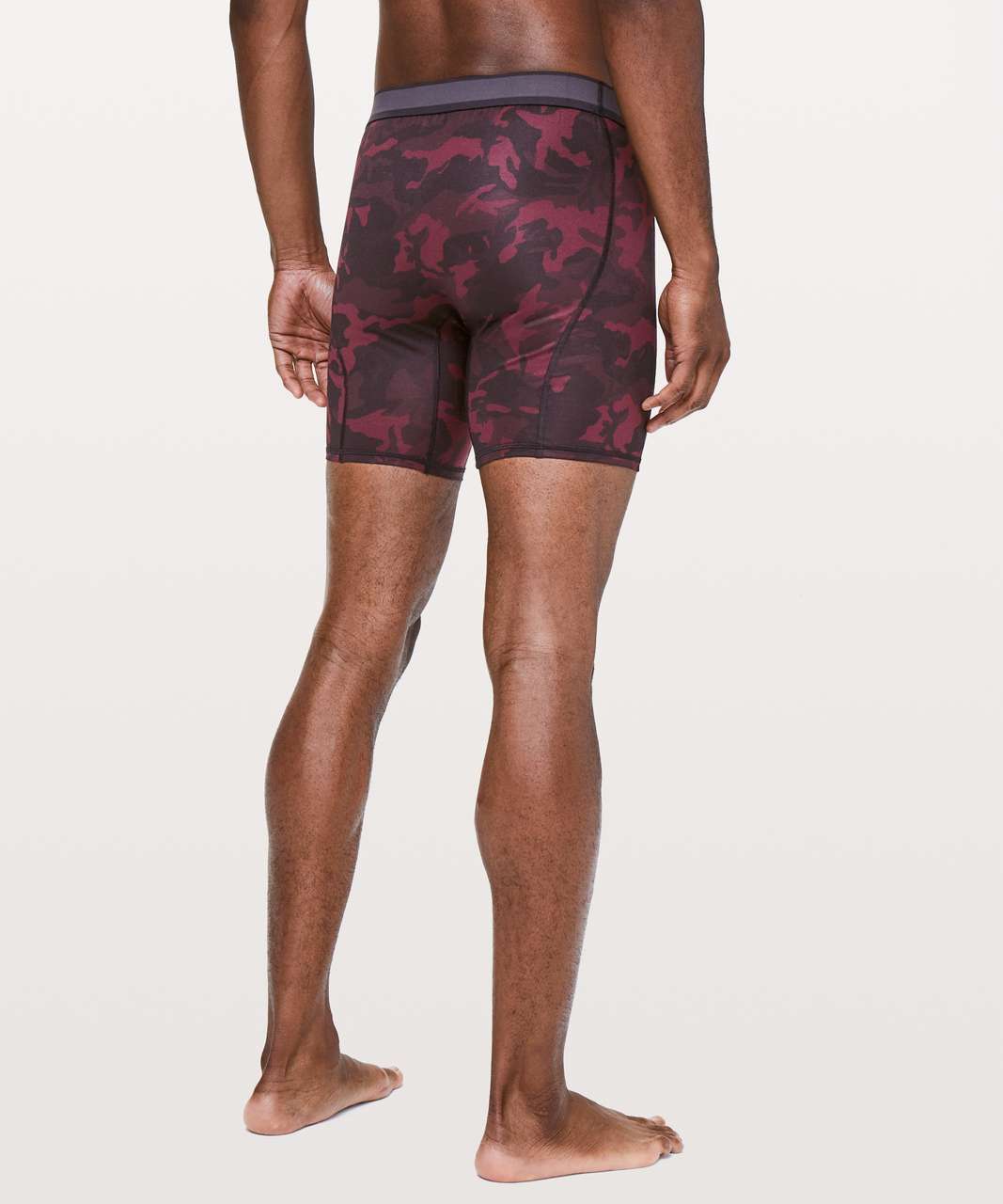 Lululemon No Boxer Boxer (The Long One) *7.5" - Incognito Camo Red Multi