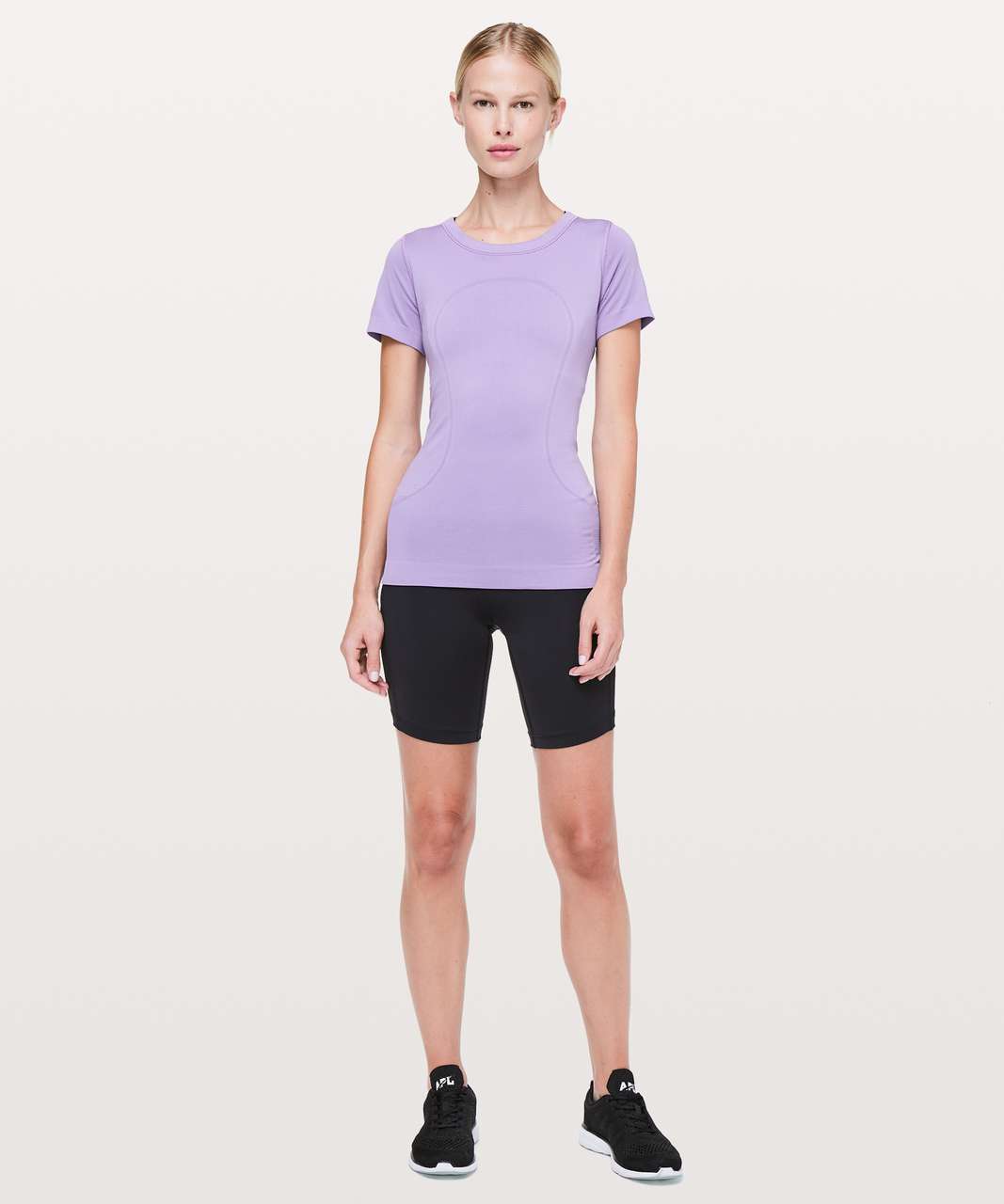 Lululemon Swiftly Tech Short Sleeve (Breeze) *Relaxed Fit - Enchanted Iris / Enchanted Iris