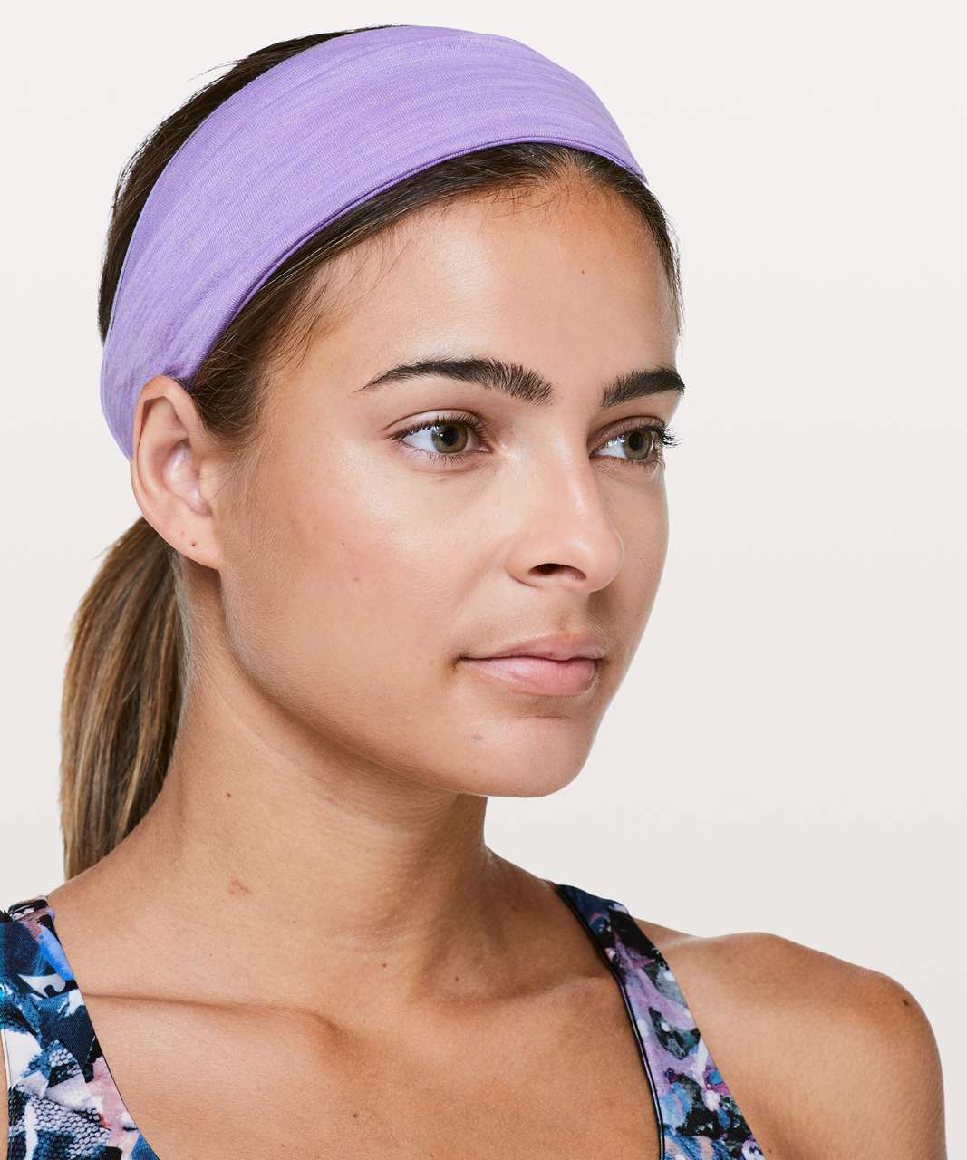 Lululemon Fringe Fighter Headband - Enchanted Iris / Heathered Enchanted Iris