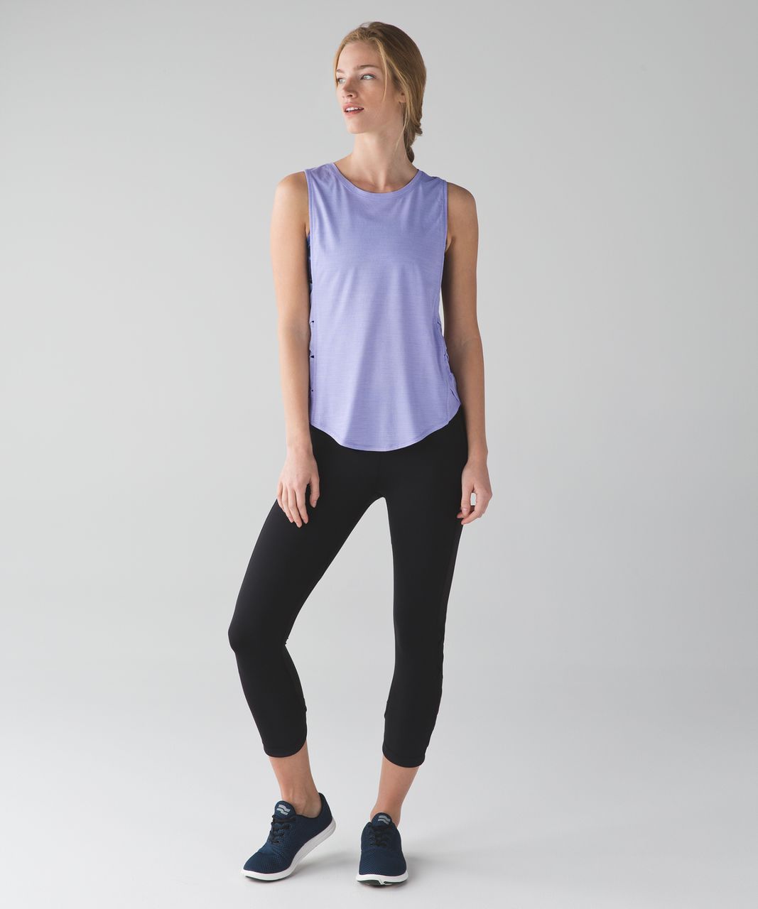 Lululemon Var-City Muscle Tank - Heathered Lilac