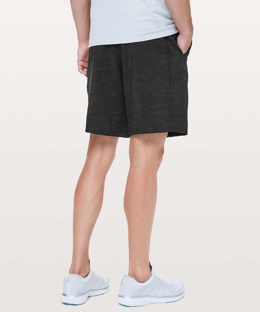 Lululemon Pace Breaker Short *9" Updated - All Court Texture Deep Coal Black