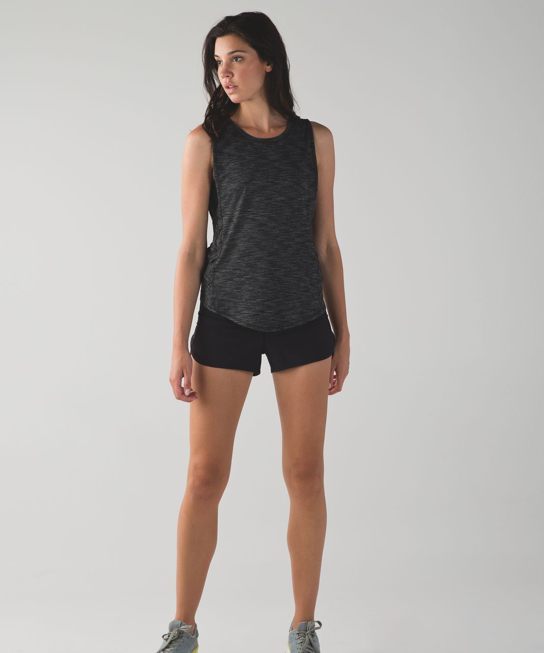 Lululemon Var-City Muscle Tank - Heathered Black