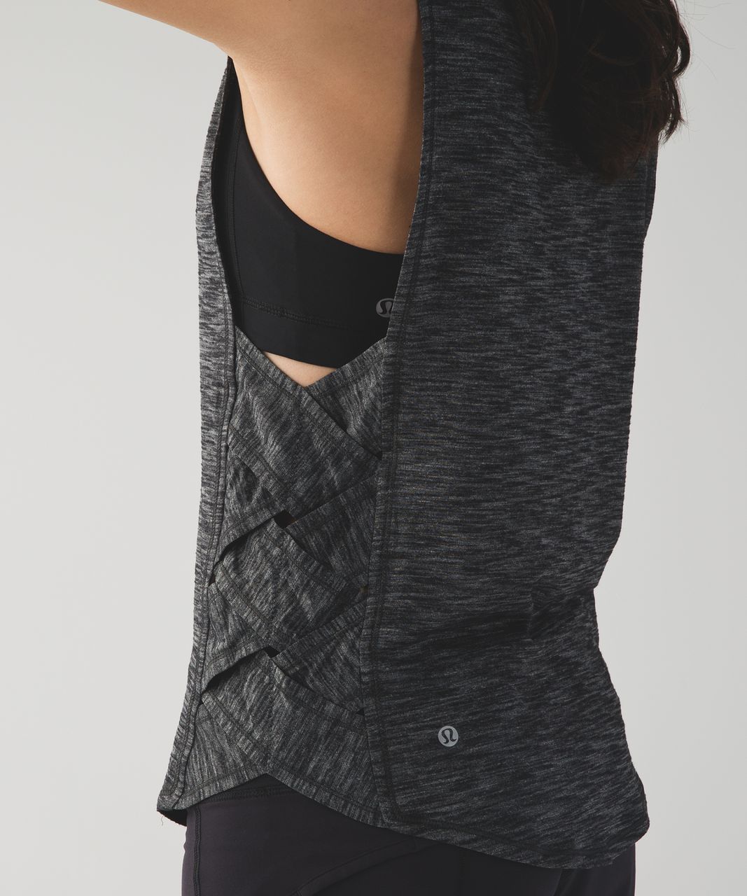 Lululemon Var-City Muscle Tank - Heathered Black