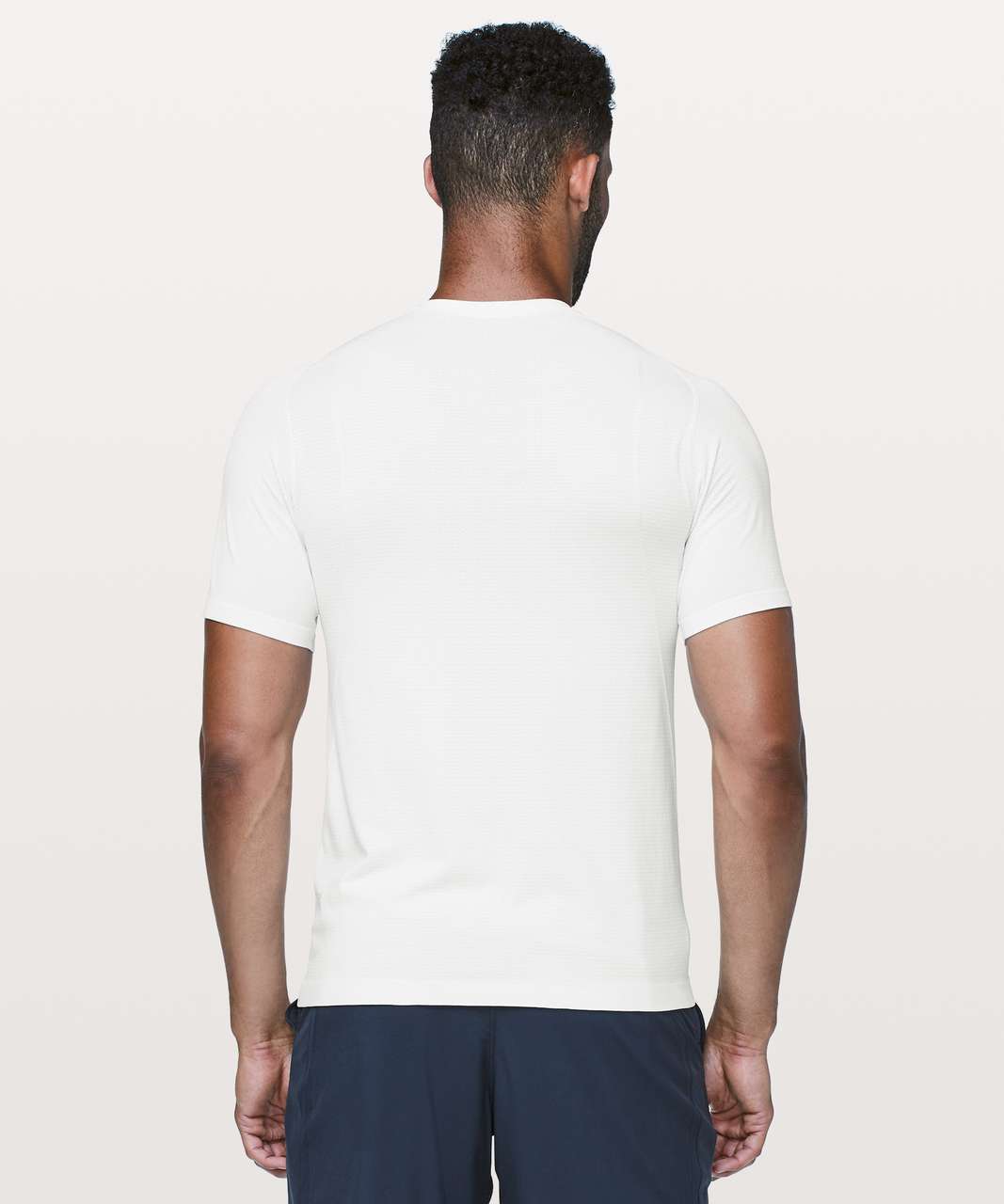 Lululemon Metal Vent Tech Short Sleeve V - White / White