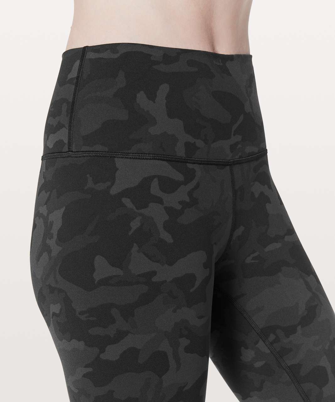 Lululemon Wunder Under Crop (Hi-Rise) *Full-On Luon 21" - Incognito Camo Multi Grey