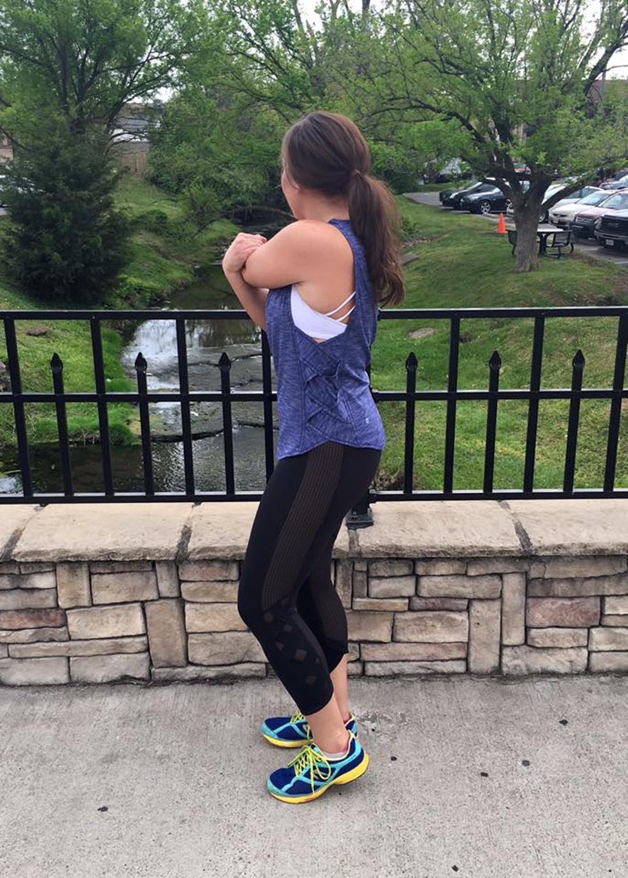 Lululemon Var-City Muscle Tank - Heathered Hero Blue