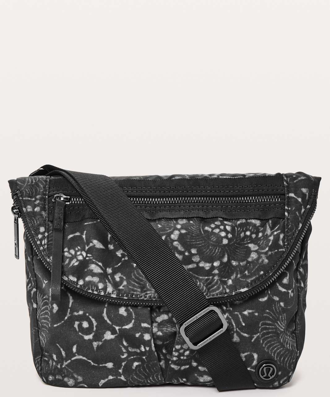 Lululemon Festival Bag II *5L - Motif Grey Black / Black