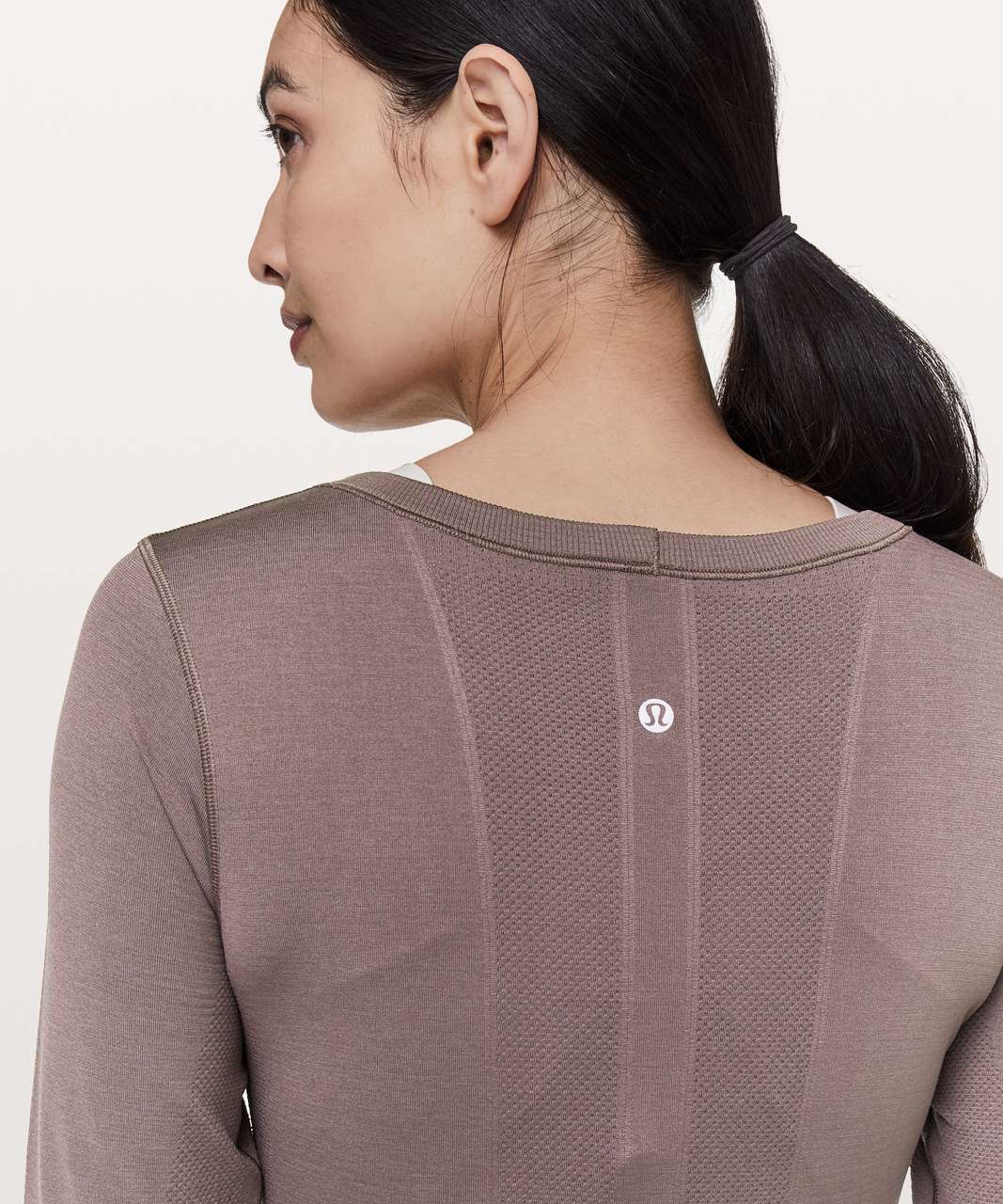 Lululemon Swiftly Tech Long Sleeve (Breeze) *Relaxed Fit - Antique Bark / Antique Bark