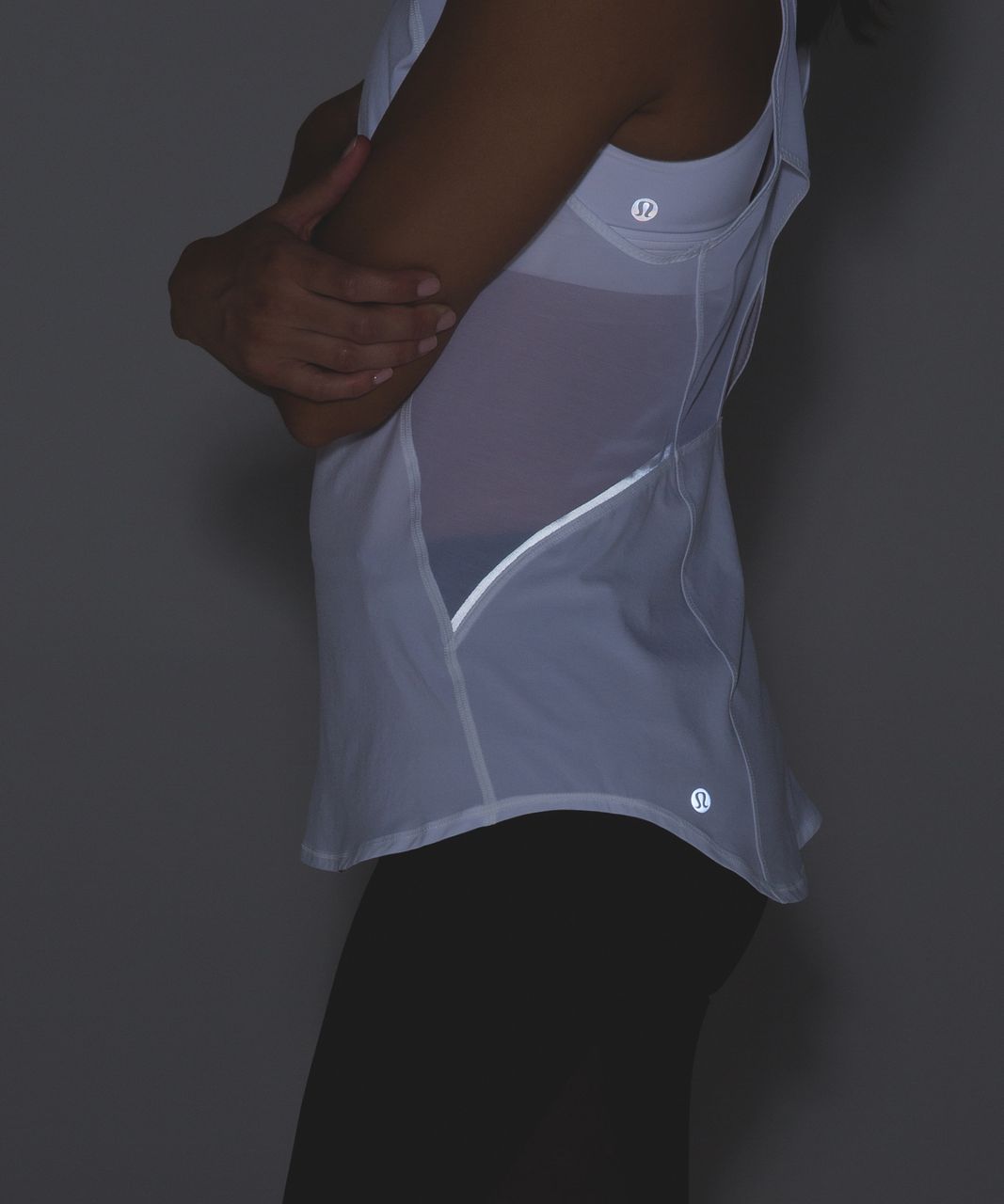 Lululemon Run With The Sun Tank - White