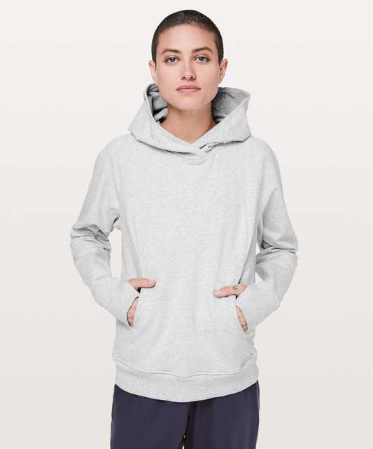 Lululemon Scuba Oversized 1/2 Zip Hoodie - Rosemary Green - lulu fanatics