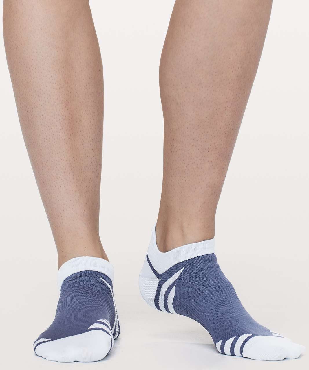 Lululemon Light Speed Sock *Silver - Thunder Blue / Windmill