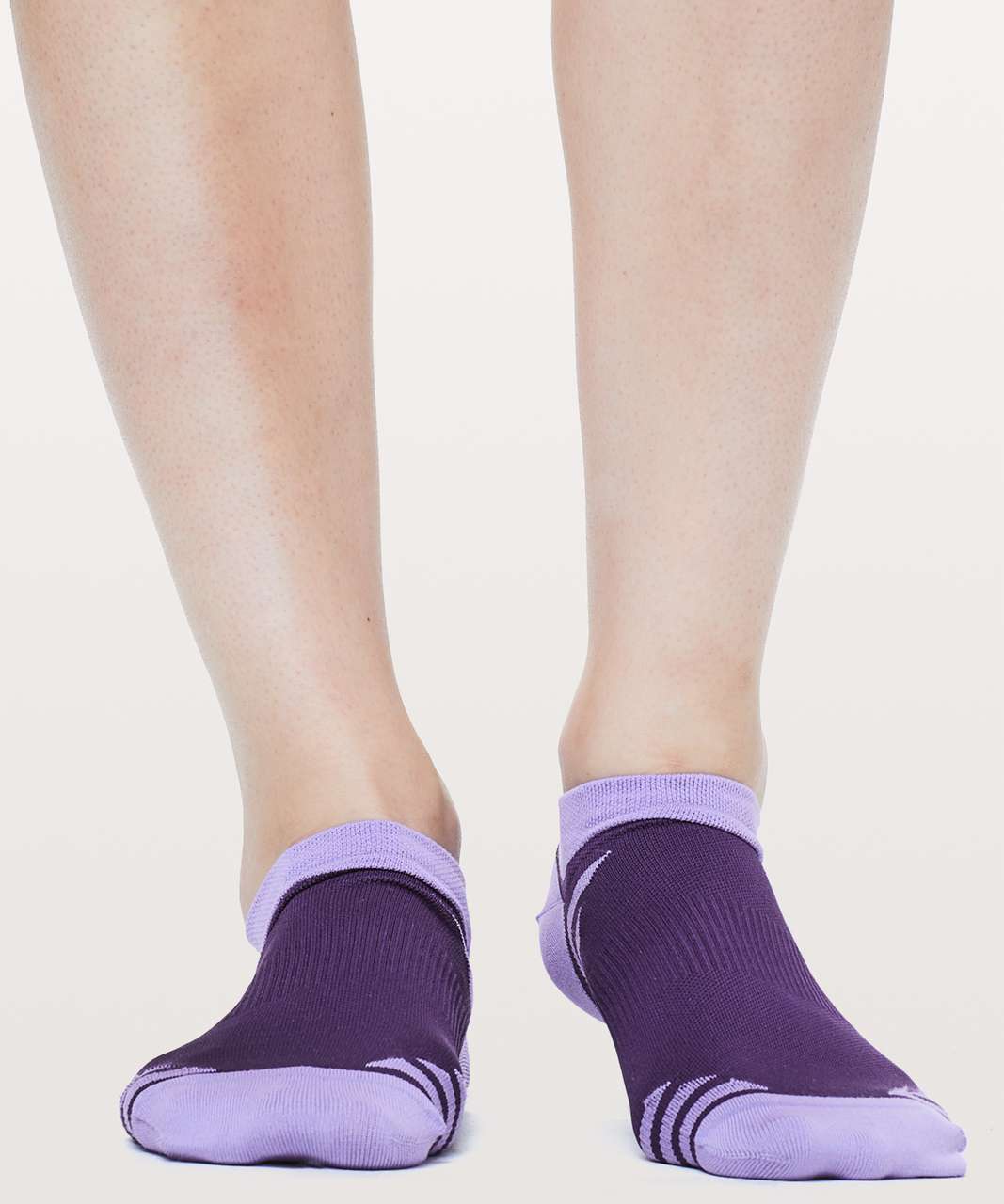 Lululemon Light Speed Sock *Silver - Dark Court Purple / Enchanted Iris