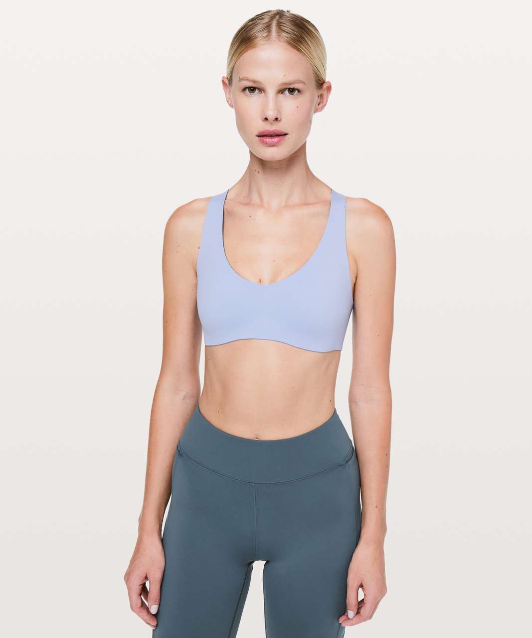 Lululemon Light Strides Bra - Iron Purple