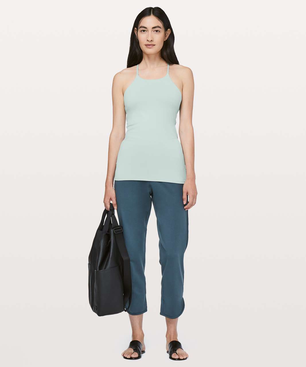 Lululemon Sun Setter Tank *Light Luon - Misty Moss