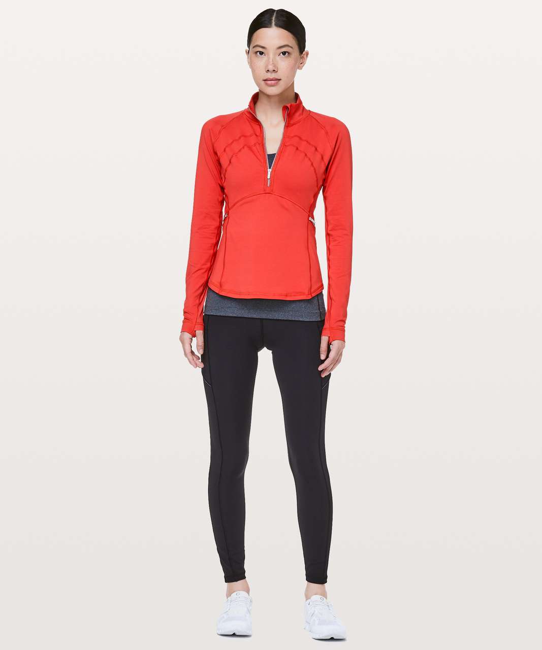 Lululemon Front Of The Pack 1/2 Zip - Aries