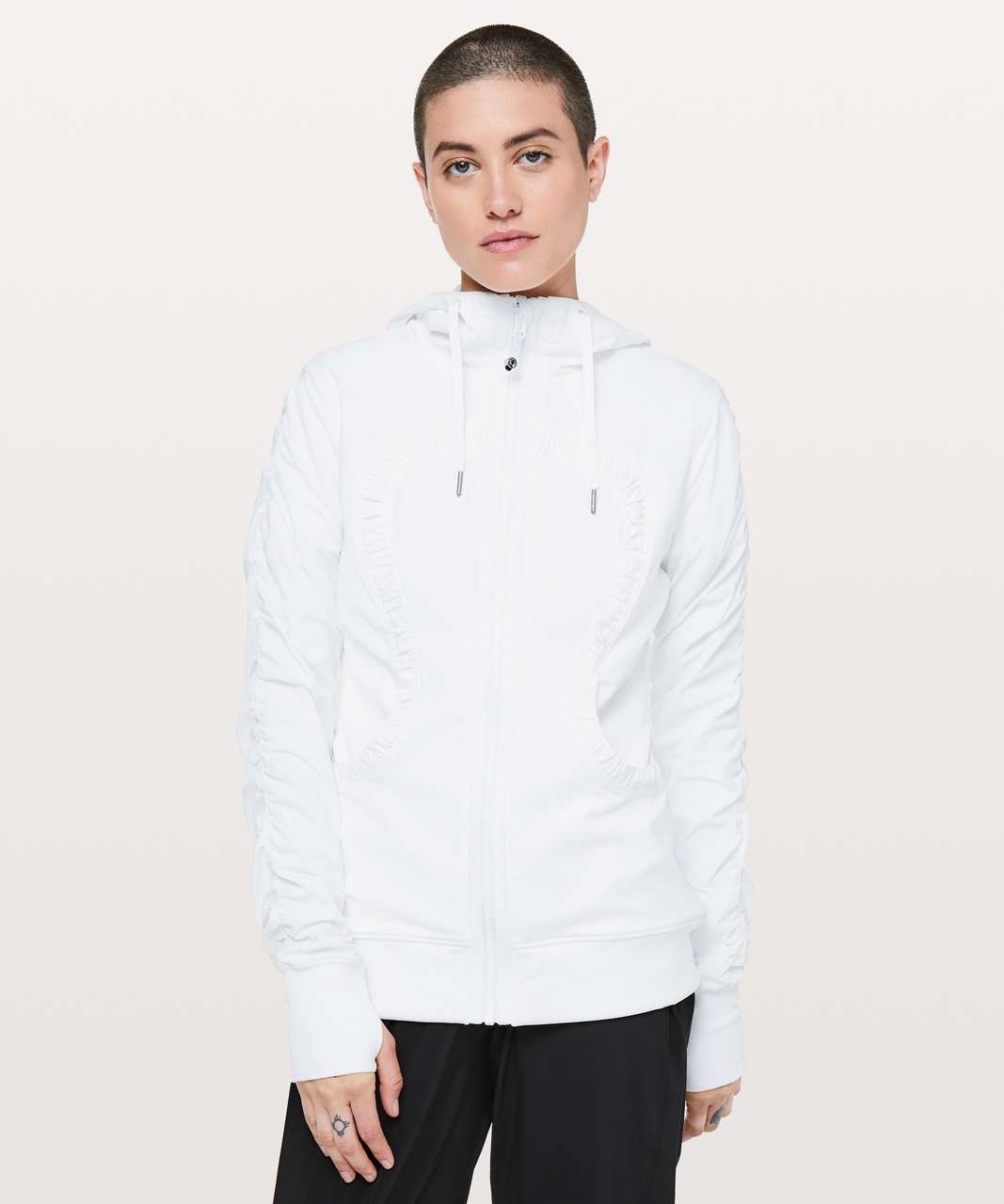 Lululemon Active Jacket - White (First Release) - lulu fanatics