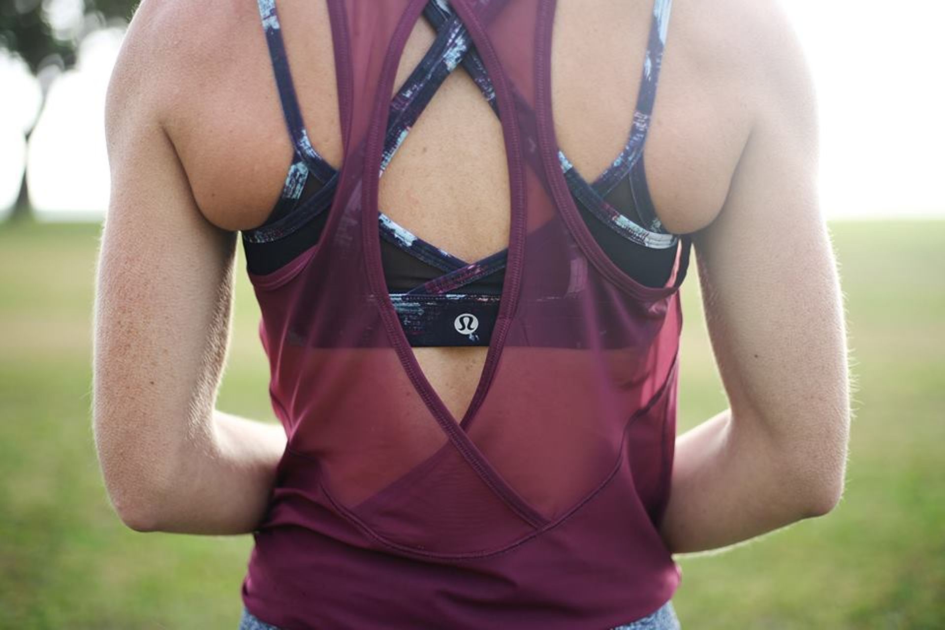 Lululemon Tranquil Tank - Red Grape