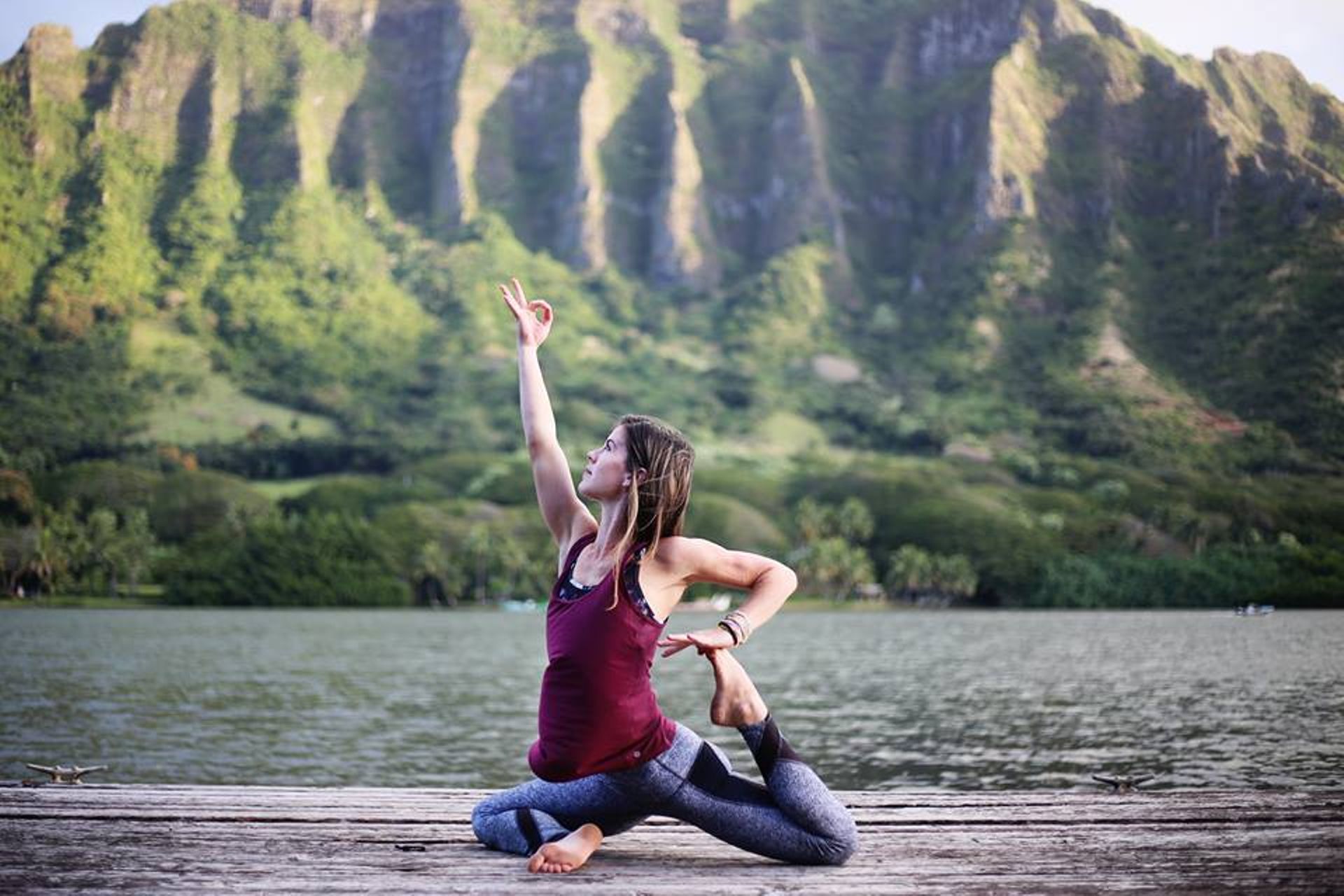 Lululemon Tranquil Tank - Red Grape