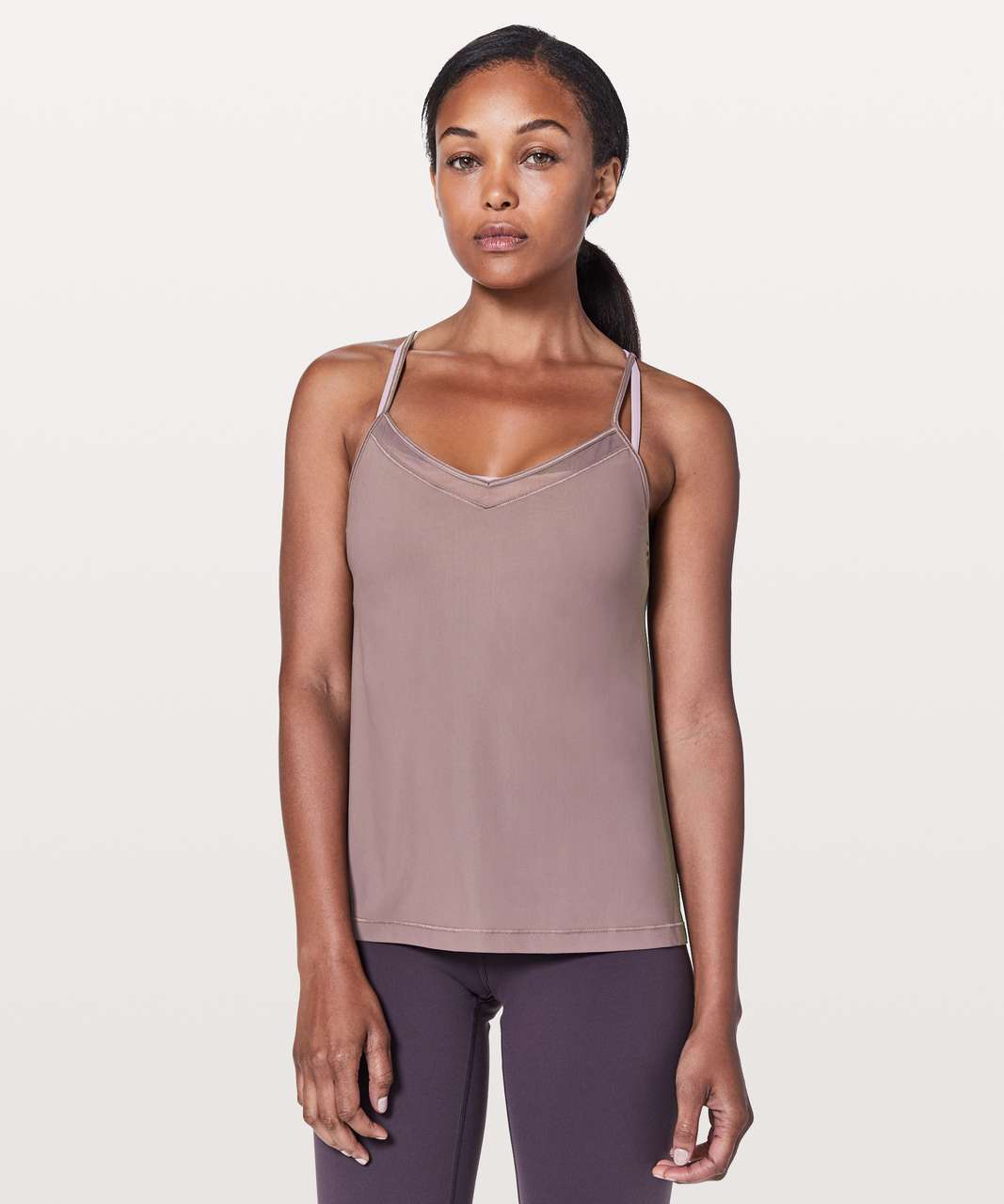 Lululemon Final Count Tank - Antique Bark