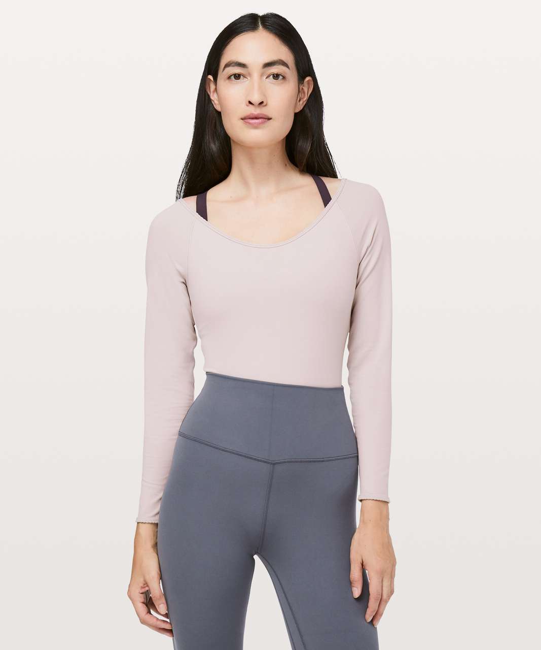 Lululemon Full Freedom Bodysuit - Smoky Blush