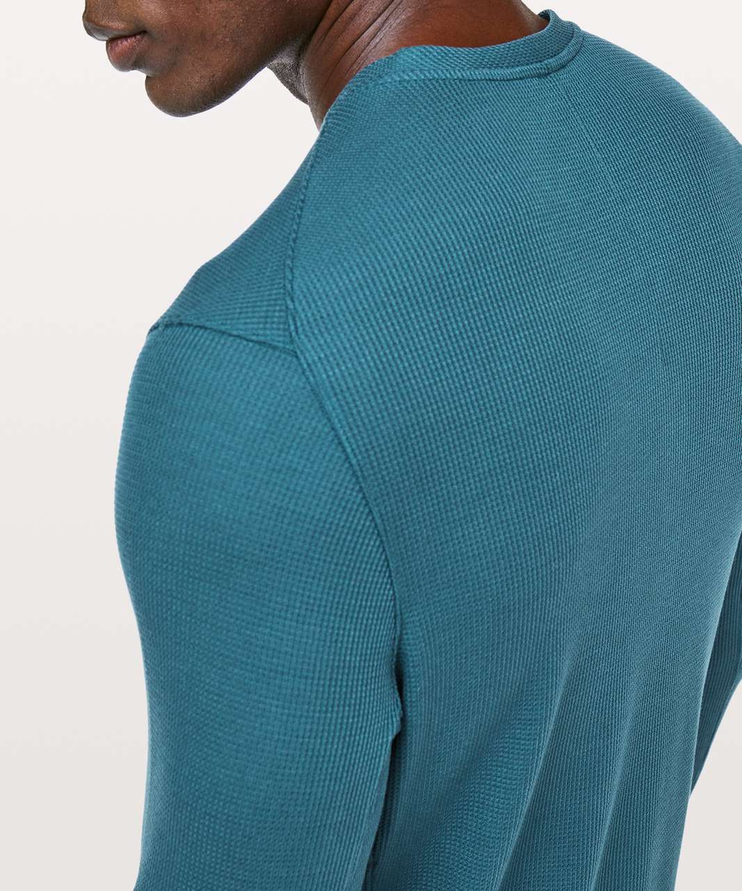 Lululemon Shift Stitch Henley - Poseidon