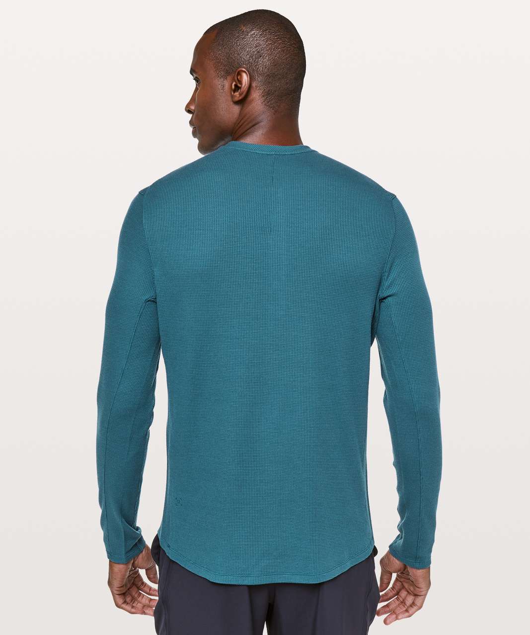 Lululemon Shift Stitch Henley - Poseidon