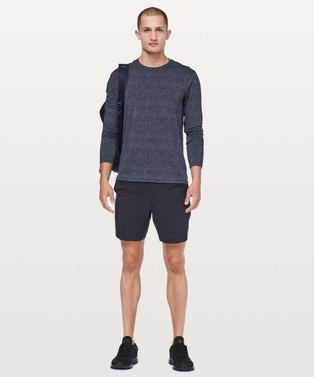 Lululemon In Mind Long Sleeve - Heathered True Navy