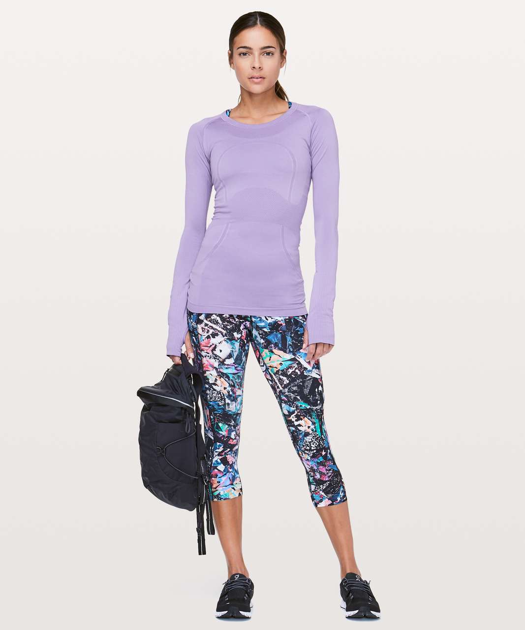 Lululemon Swiftly Tech Long Sleeve Crew - Enchanted Iris / Enchanted Iris