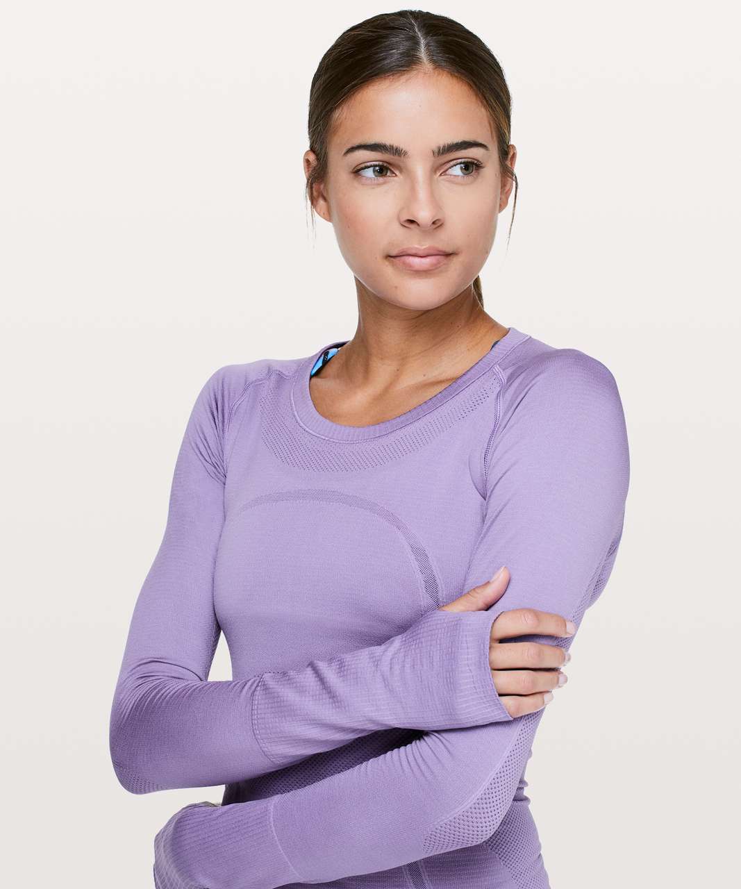 Lululemon Swiftly Tech Long Sleeve Crew - Enchanted Iris / Enchanted Iris