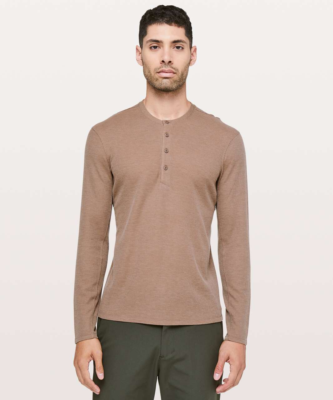 Lululemon Shift Stitch Henley - Twig