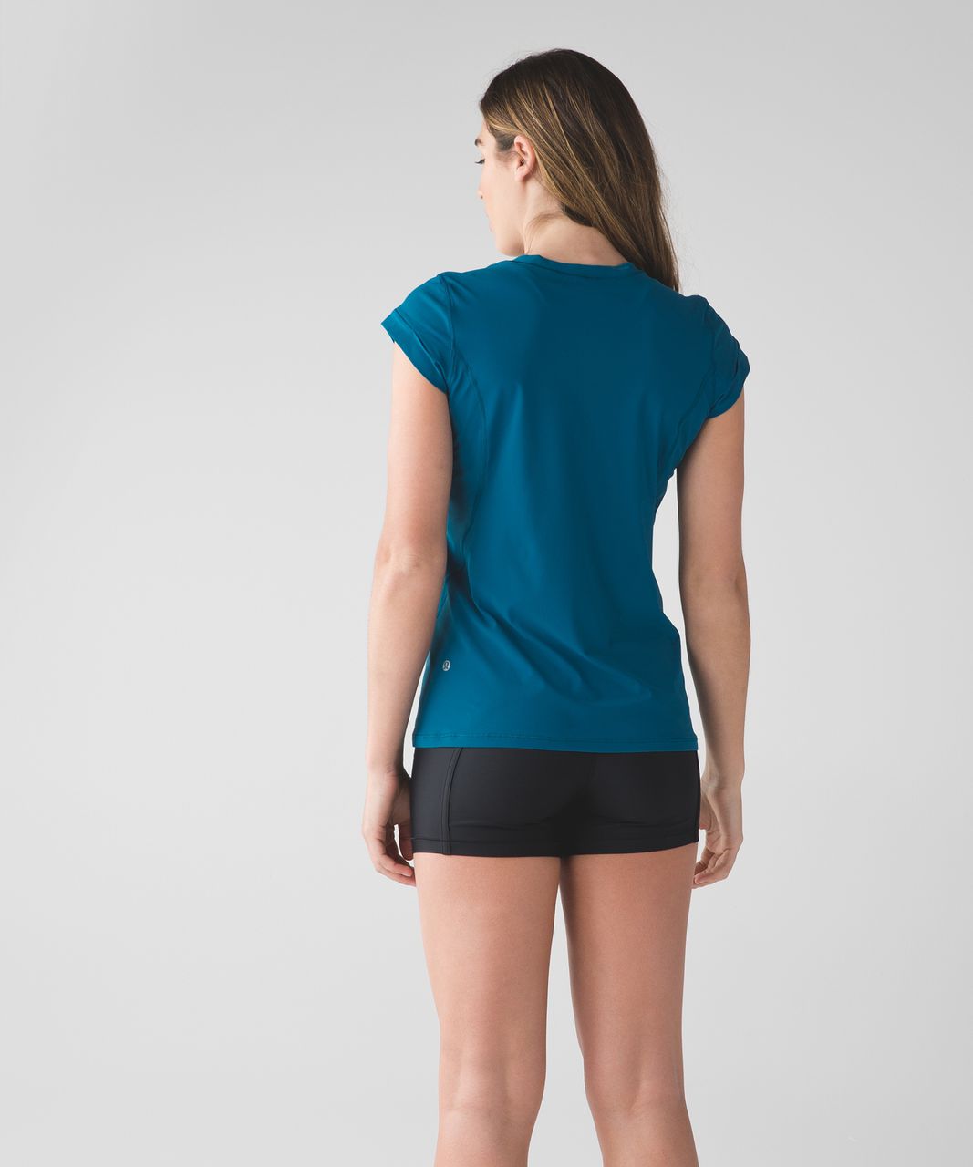 Lululemon Sunaway Runaway Short Sleeve - Tofino Teal