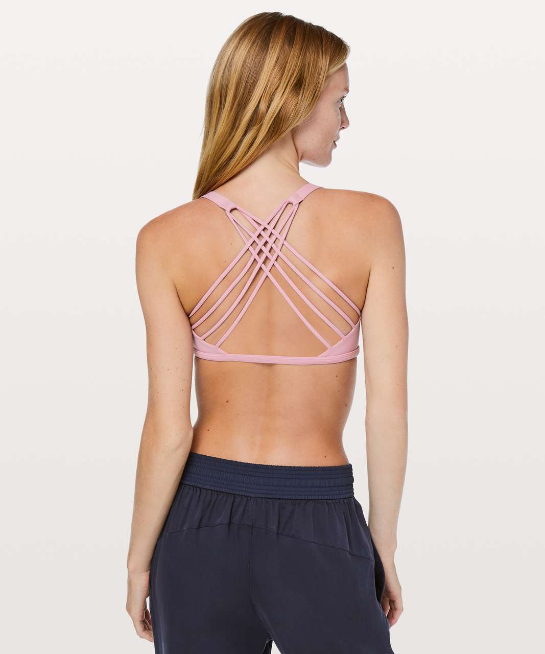 Lululemon Free To Be Bra (Wild) - Rose Tea