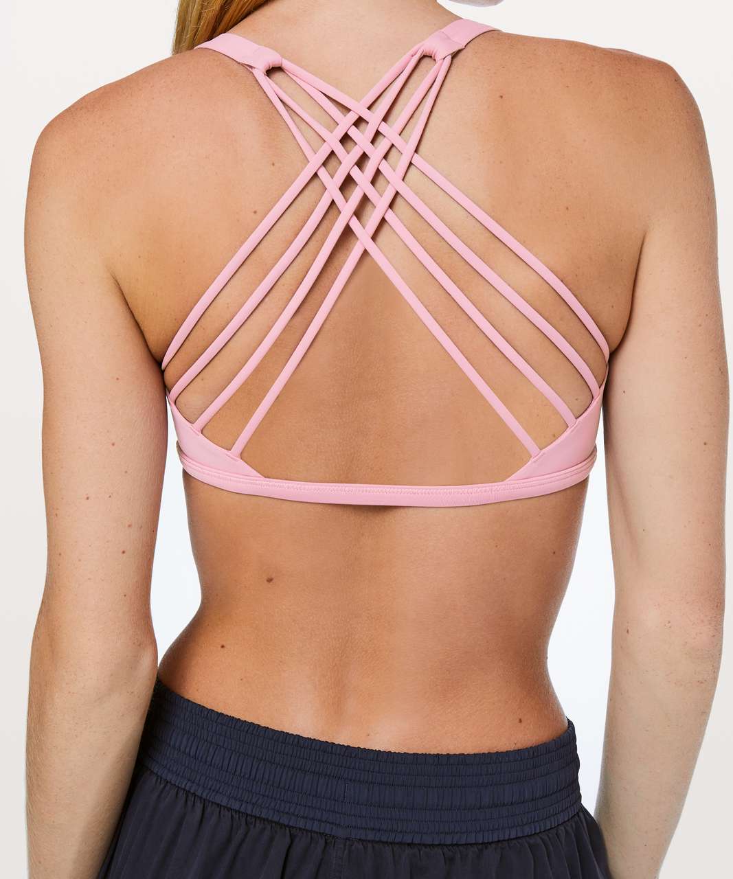 Lululemon Free To Be Bra (Wild) - Rose Tea