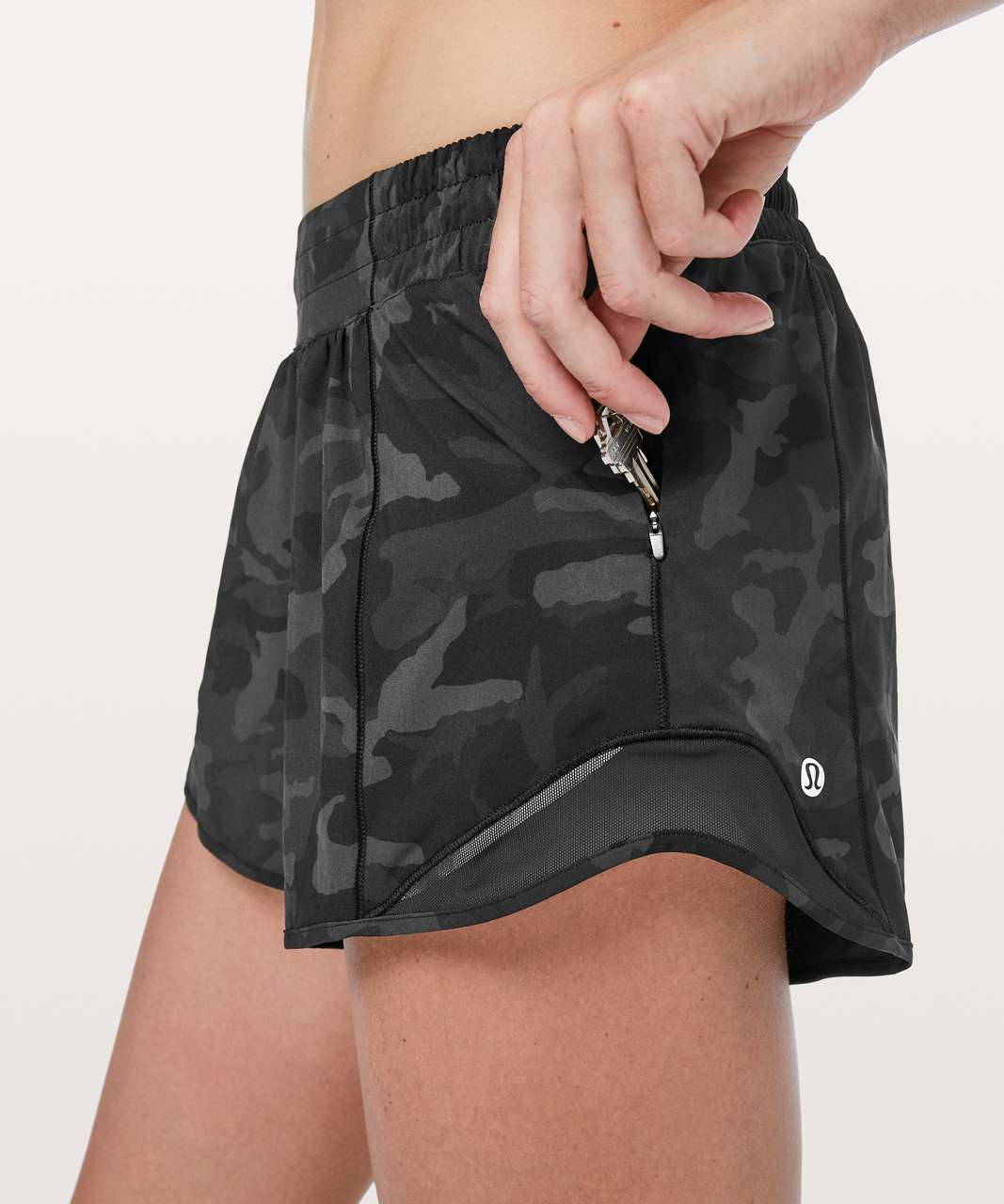 Lululemon Hotty Hot Short - Black (First Release) - lulu fanatics