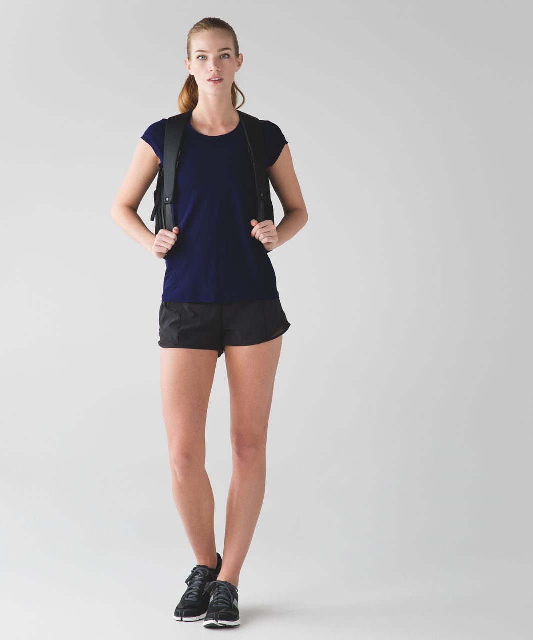 Lululemon Sunaway Runaway Short Sleeve - Hero Blue