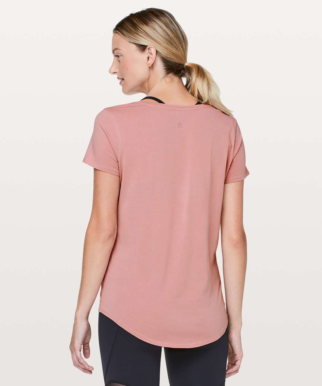 Lululemon Love Tee V - Cinder Rose