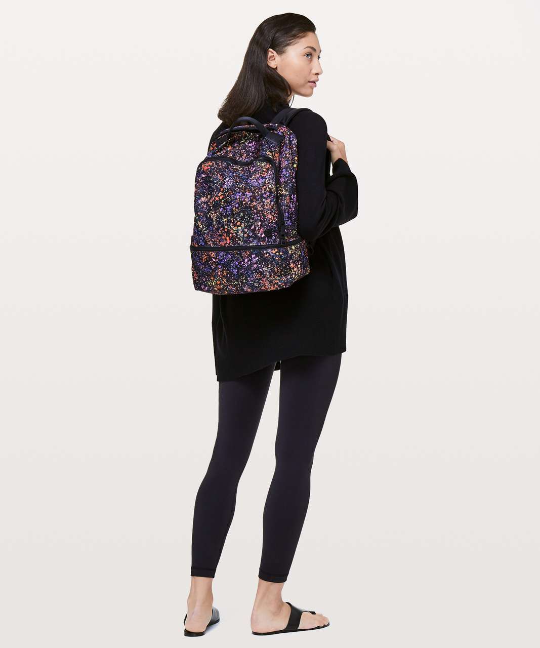 Lululemon City Adventurer Backpack *17L - Flowerescent Multi / Black