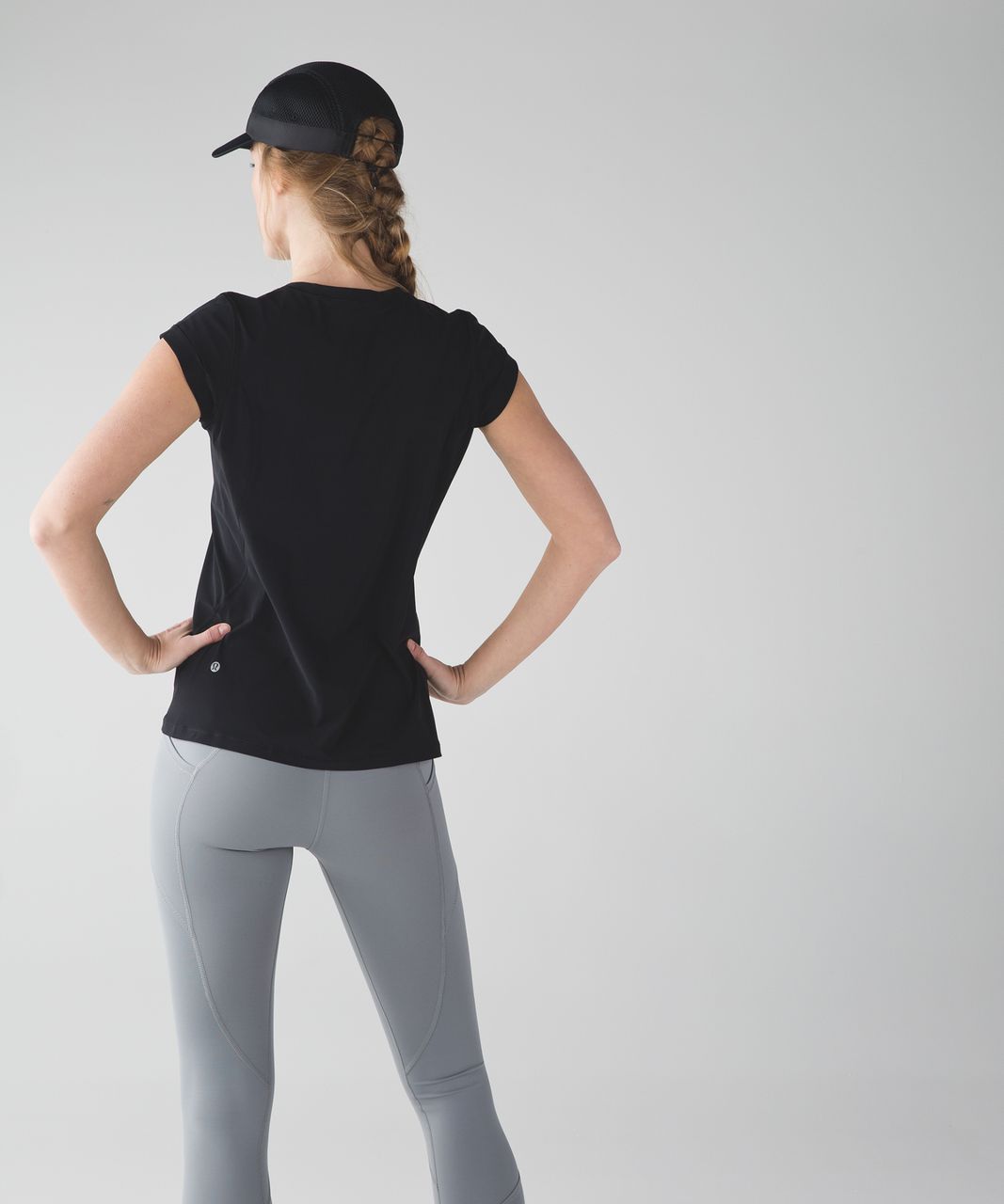 Lululemon Sunaway Runaway Short Sleeve - Black