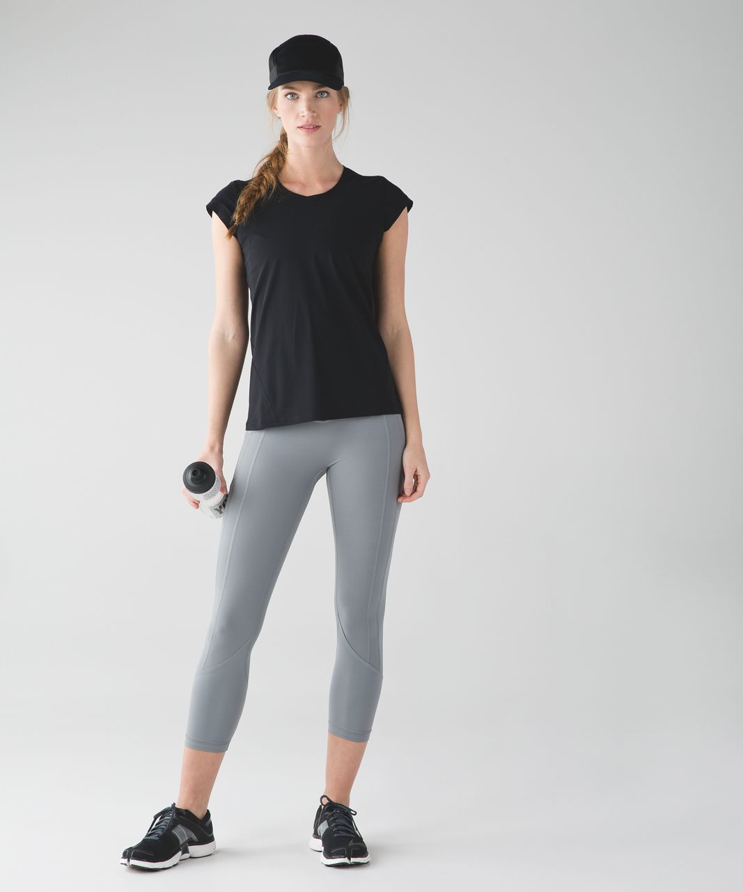 Lululemon Sunaway Runaway Short Sleeve - Black