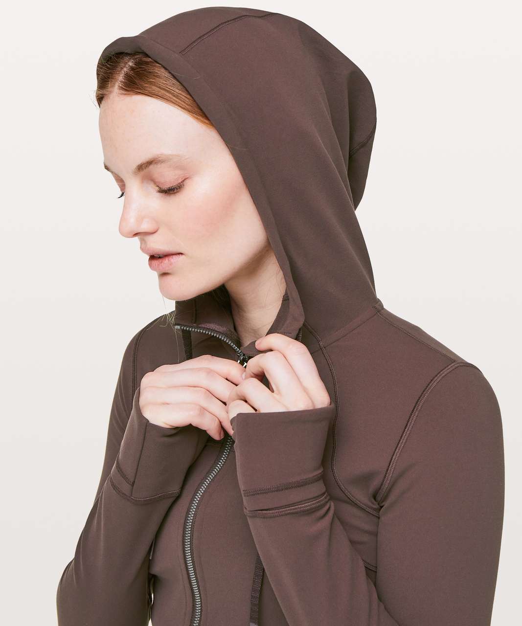 Lululemon Hooded Define Jacket *Nulu - Black Satin - lulu fanatics