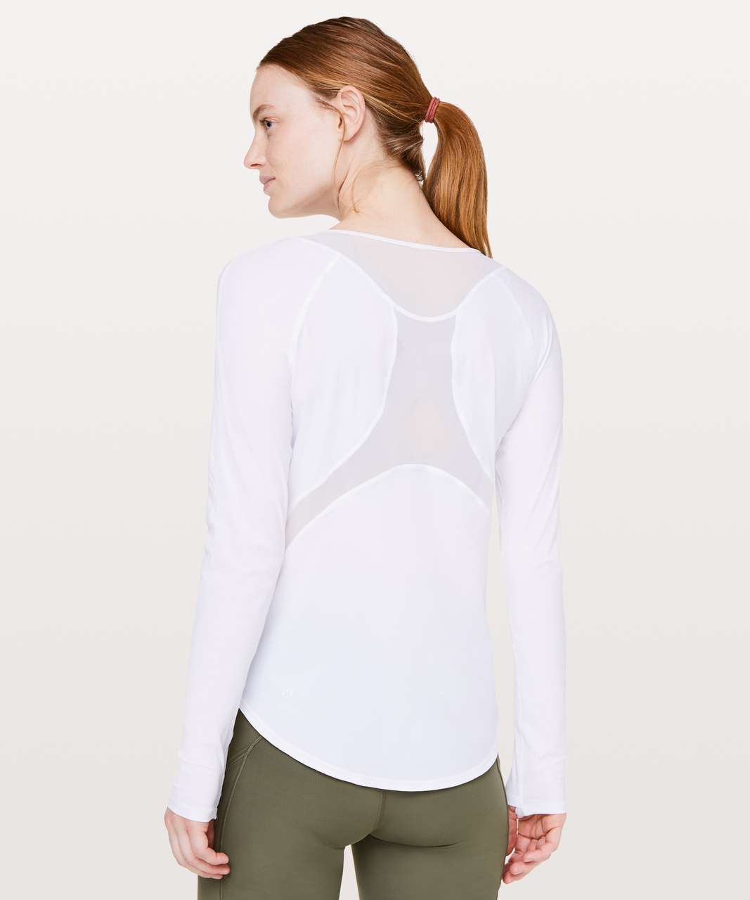 Lululemon Sculpt Long Sleeve - White