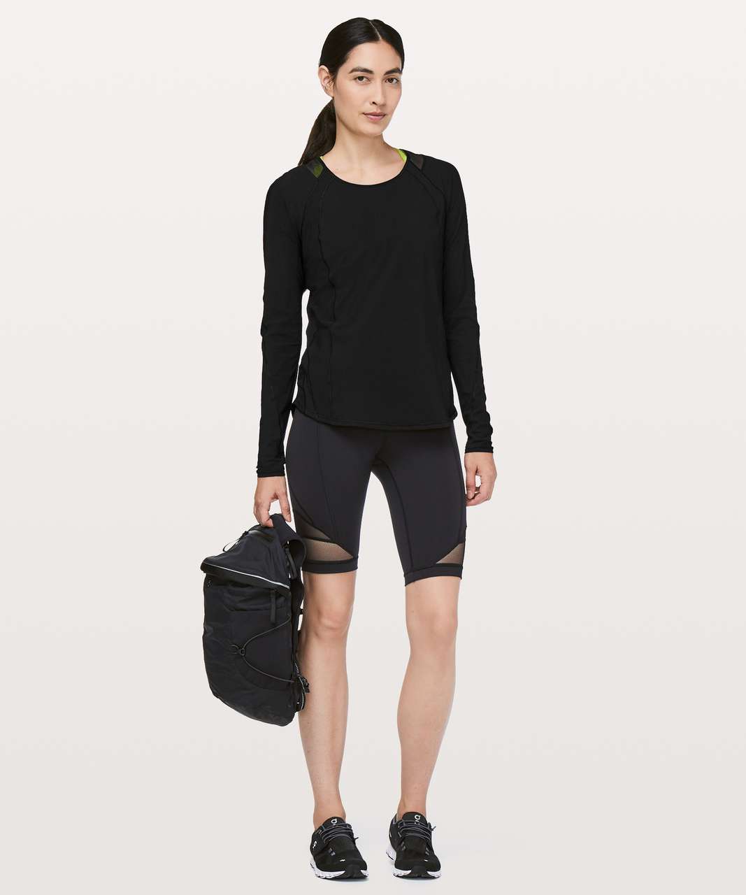 lululemon – Women's Sculpt Long-Sleeve Shirt – Color Black – Size